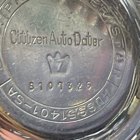Citizen Auto Dater Silver Watch